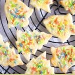 butter cookies with sprinkles