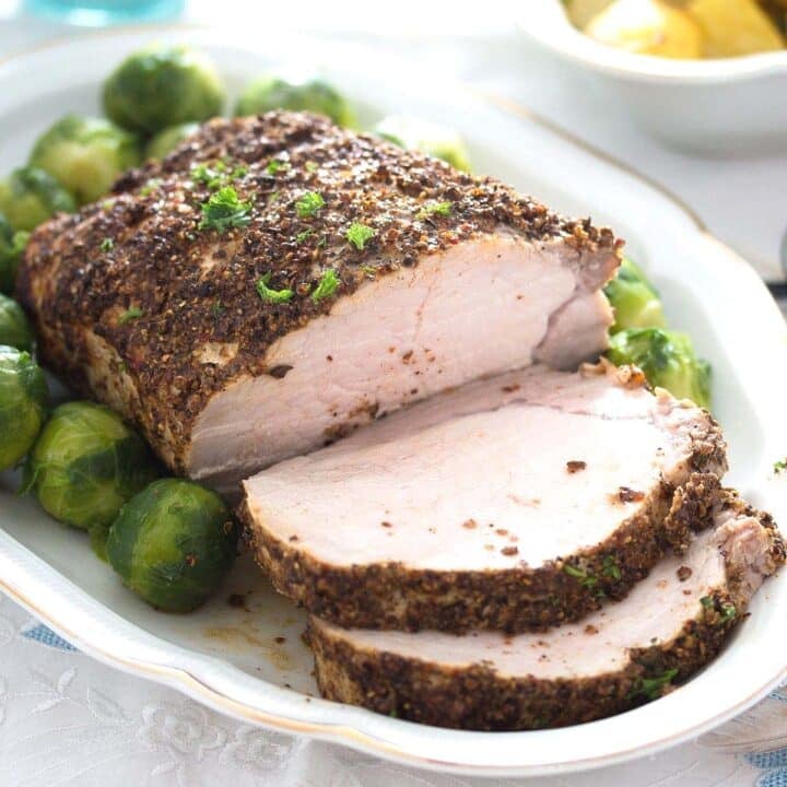 Spicy Pork Roast (Baked Pork Loin)