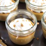 butterbeer potted cream harry potter in small jars.