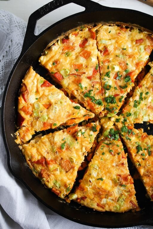 Pumpkin Frittata With Feta - Where Is My Spoon