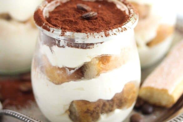 Apple Tiramisu – Applesauce Dessert with Mascarpone