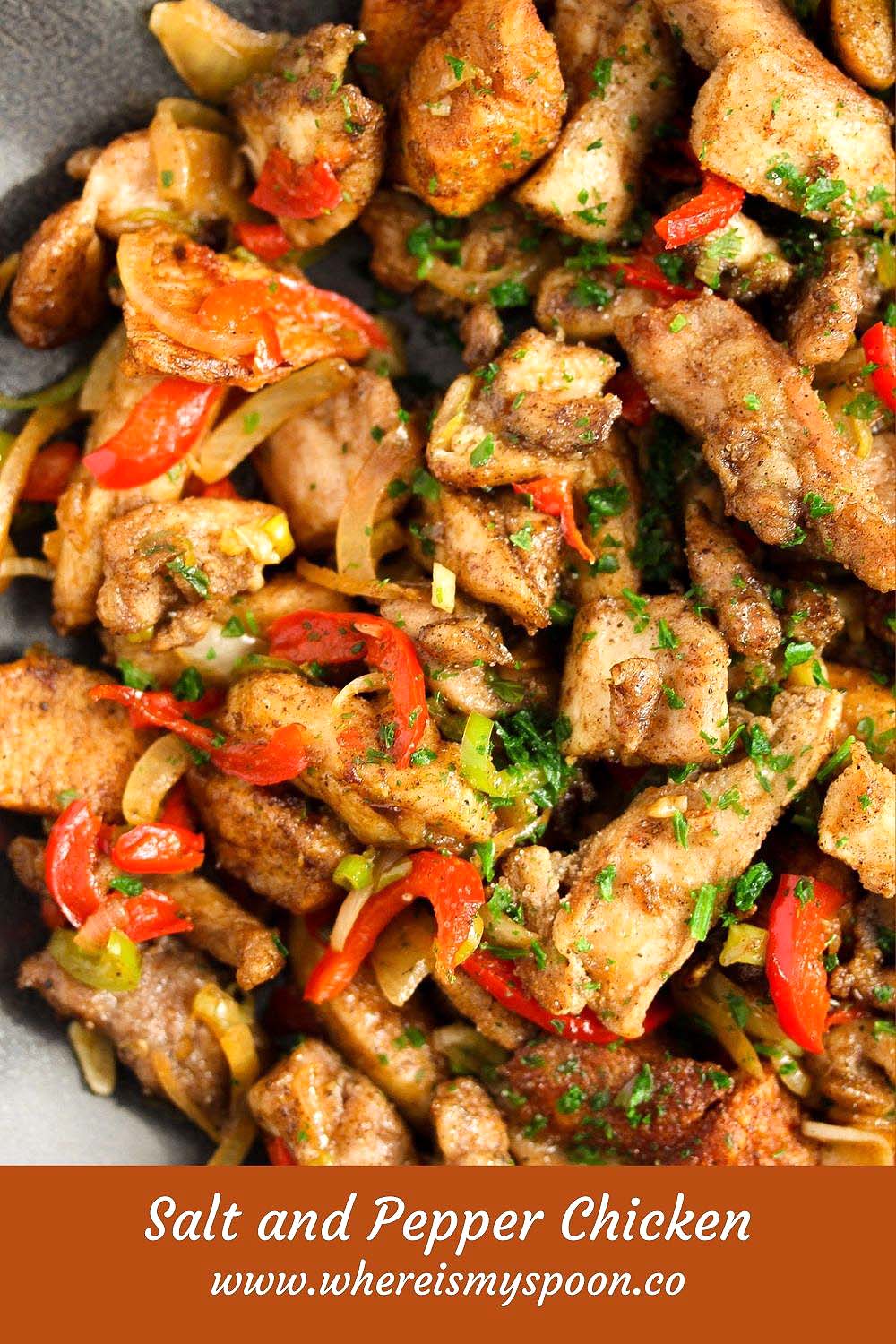 Chinese Salt and Pepper Chicken (Fried or Baked)