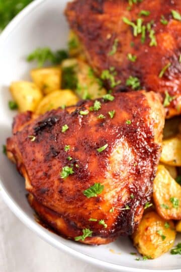 Bbq Chicken in the Air Fryer (Thighs or Breast)