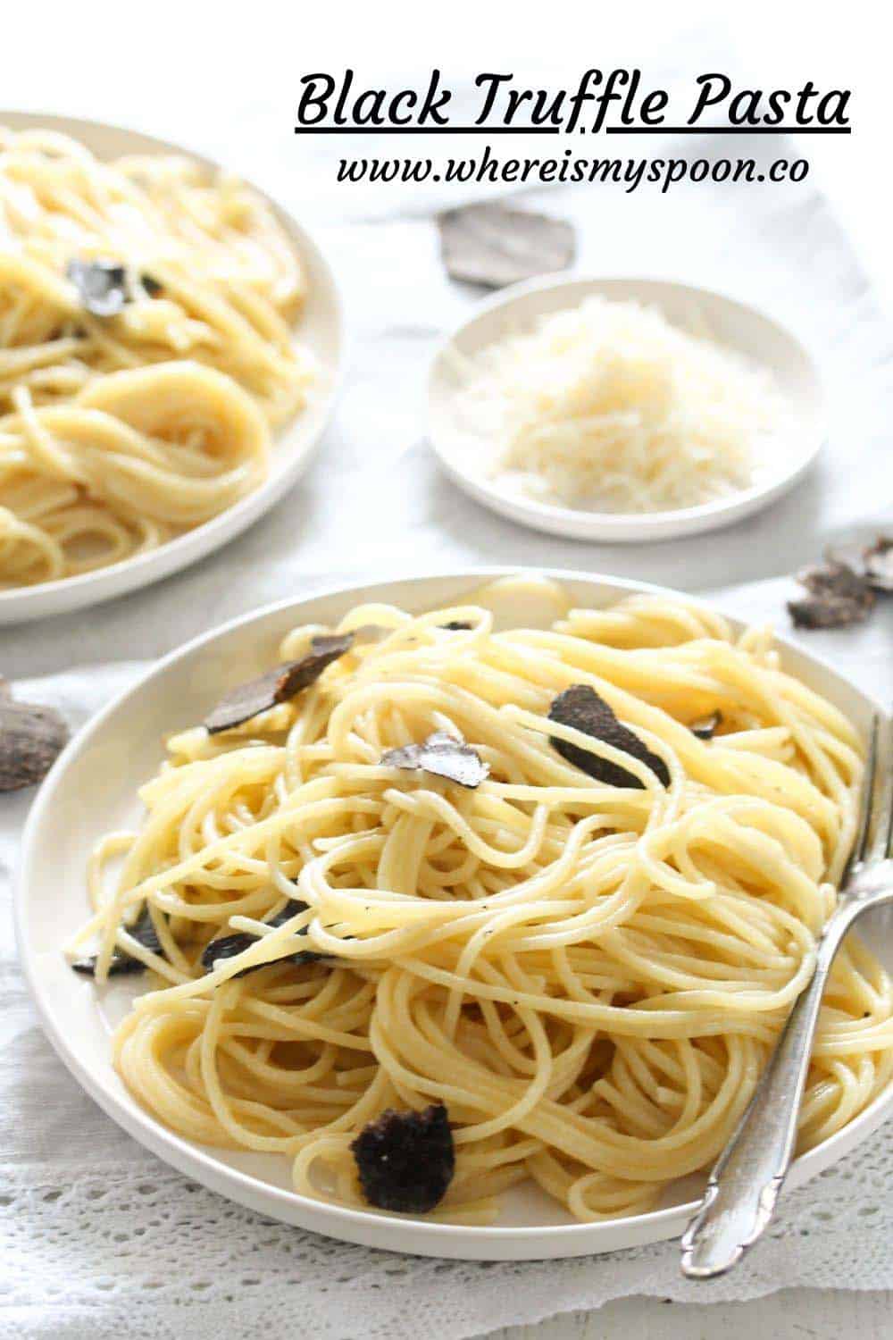 Fresh Black Truffle Pasta (Only 4 Ingredients)