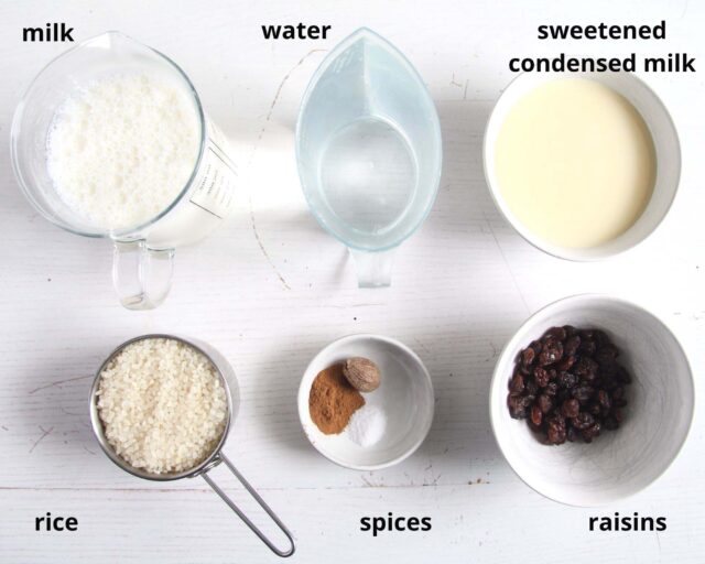 Creamy Condensed Milk Rice Pudding