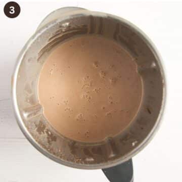 homemade bailey's mixture in a thermomix.
