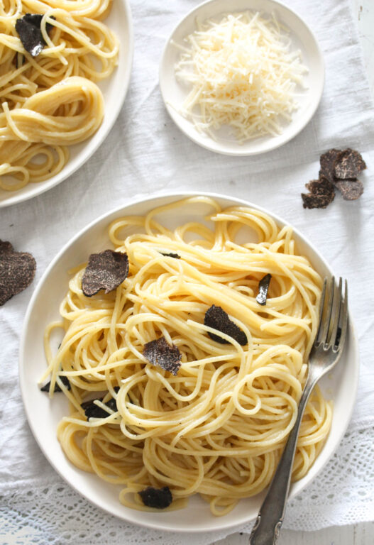 Fresh Black Truffle Pasta (Only 4 Ingredients)