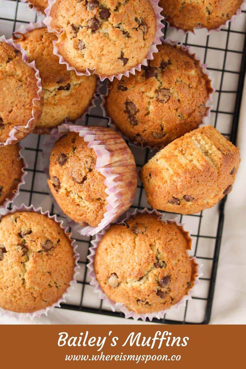 Easy Bailey&amp;#39;s Muffins (they really taste of Bailey&amp;#39;s)