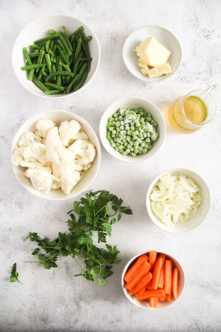 Simple Buttered Vegetables (Very Adaptable Side Dish)