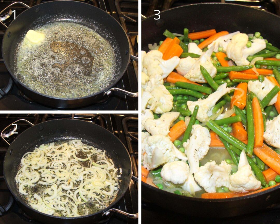 Simple Buttered Vegetables (Very Adaptable Side Dish)