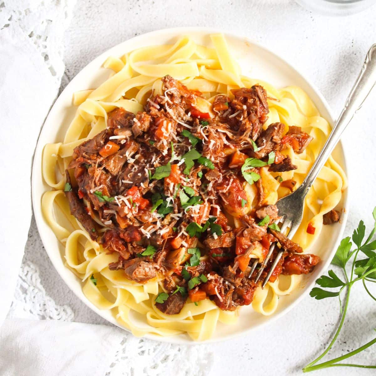 Leftover Lamb Ragu