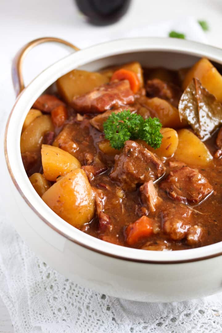 Lamb Casserole in the Slow Cooker - Where Is My Spoon