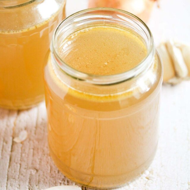 Soup with Lamb Bones (Vegetables, Beans and Potatoes)