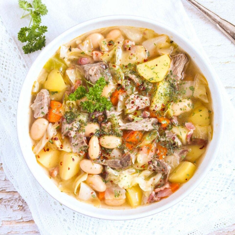 Lamb Stock or Lamb Bone Broth Recipe