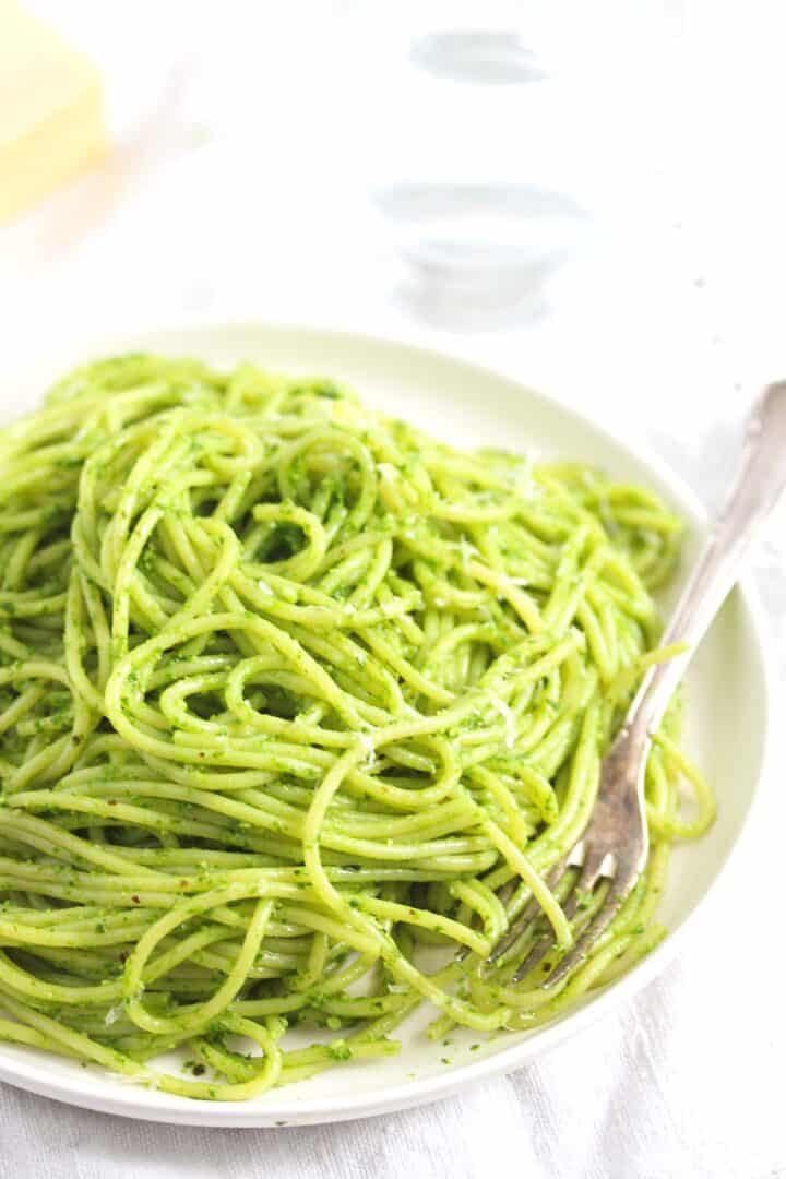 Wild Garlic Pasta - Where Is My Spoon