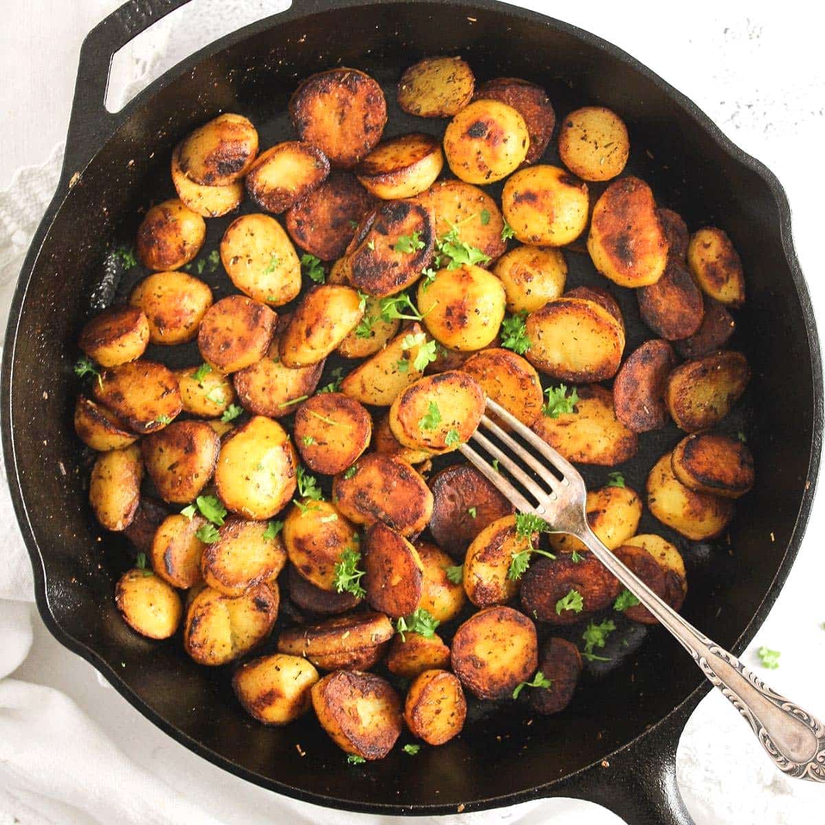 Cast-Iron Skillet Potatoes