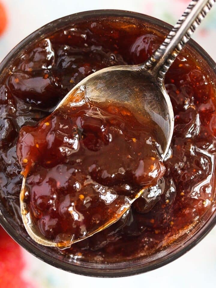 Jam Rouf Rhubarb Blueberry Jam - Where Is My Spoon