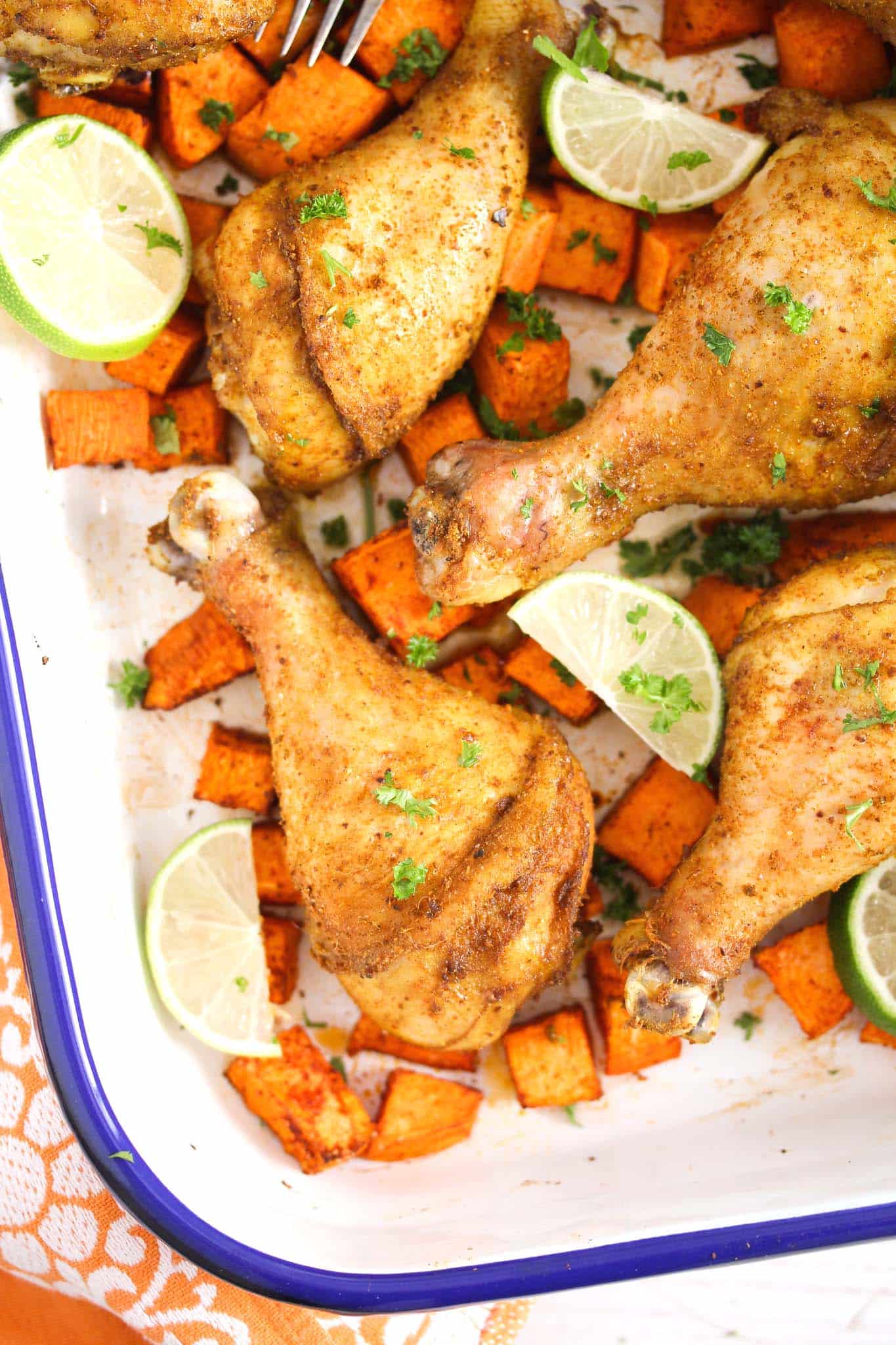 Baked Curried Chicken Drumsticks - Ahead of Thyme