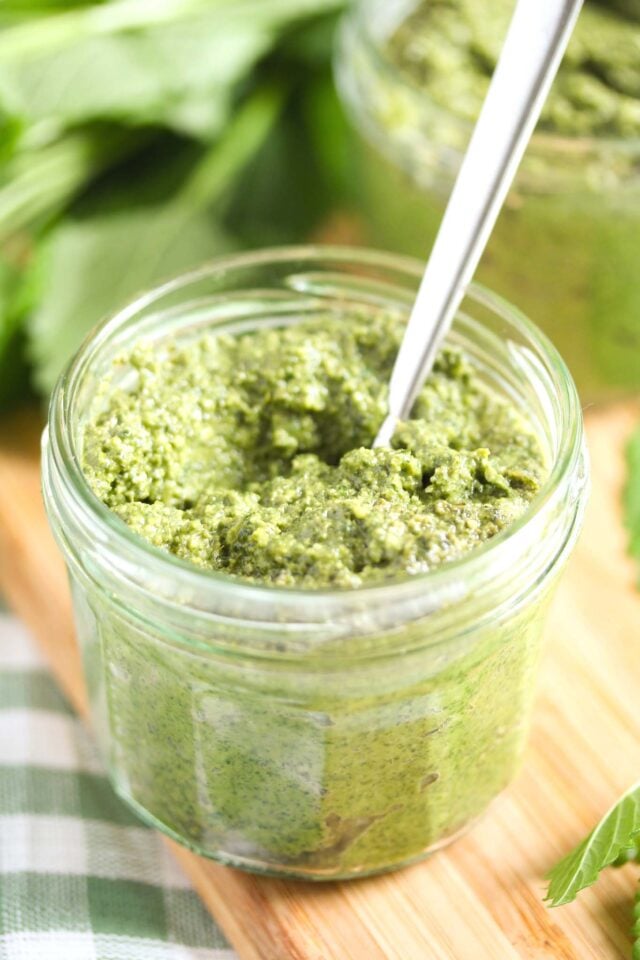 How to Make Lemon Balm Pesto (Lemon Balm Recipe)