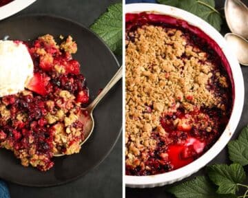 Black Currant And Apple Crumble - Where Is My Spoon