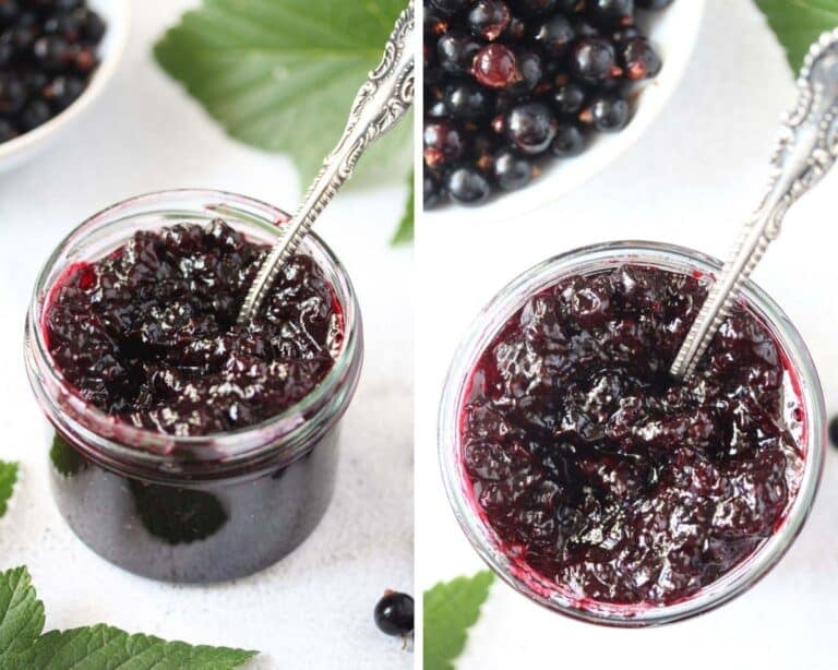 Black Currant Jam Recipe (without Pectin) - Where Is My Spoon