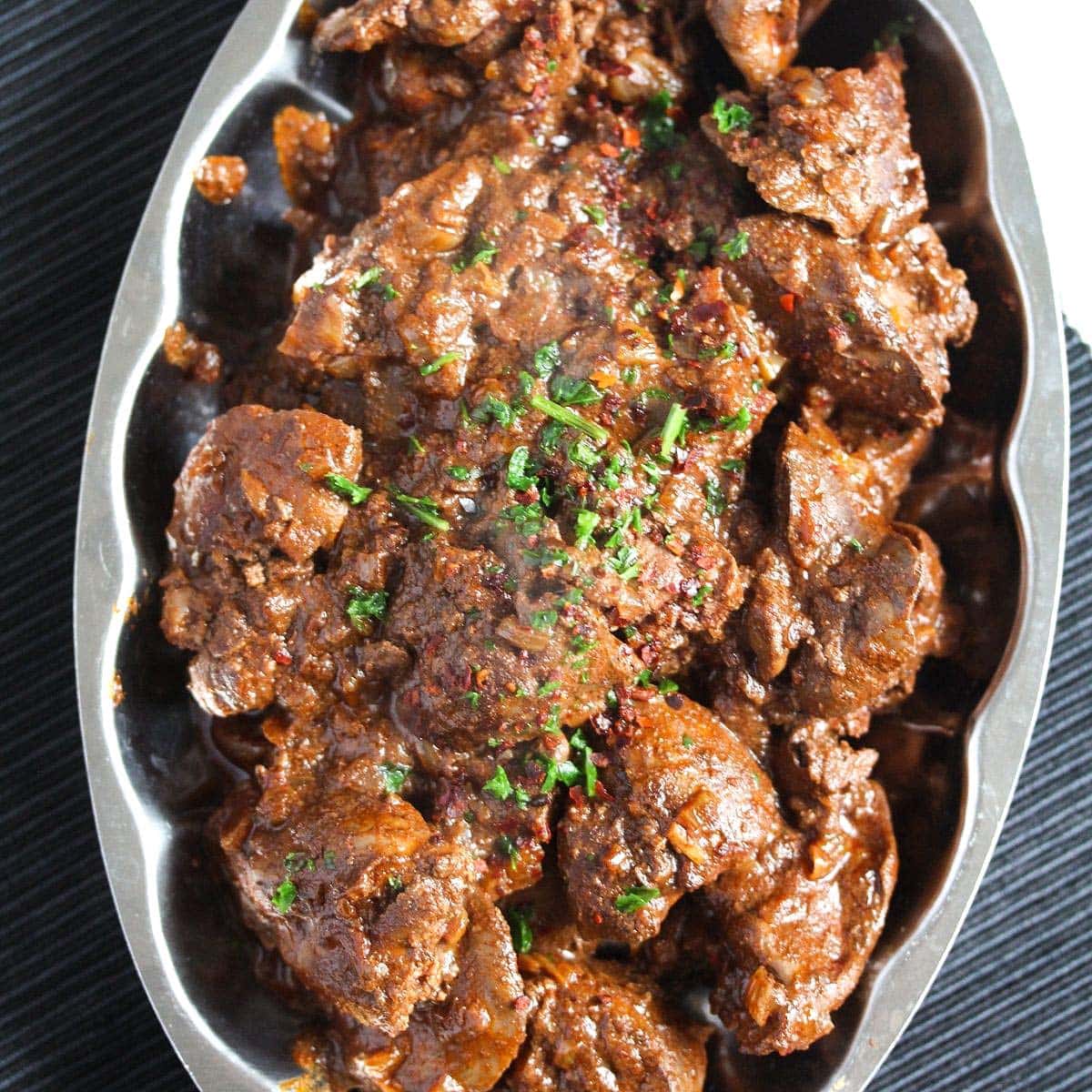 Peri Peri Chicken Livers - Where Is My Spoon