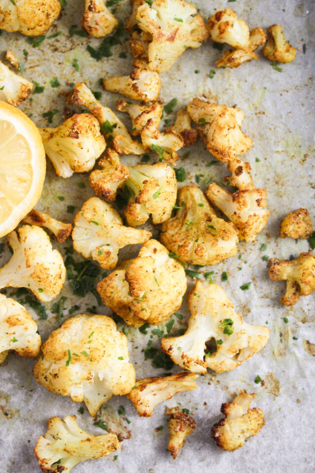 Easy Roasted Frozen Cauliflower 30 Minutes Where Is My Spoon