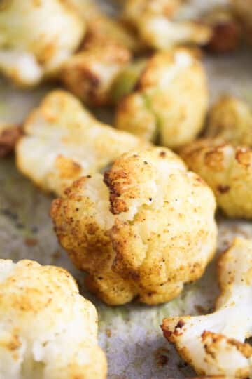 Roasted Frozen Cauliflower - Where Is My Spoon