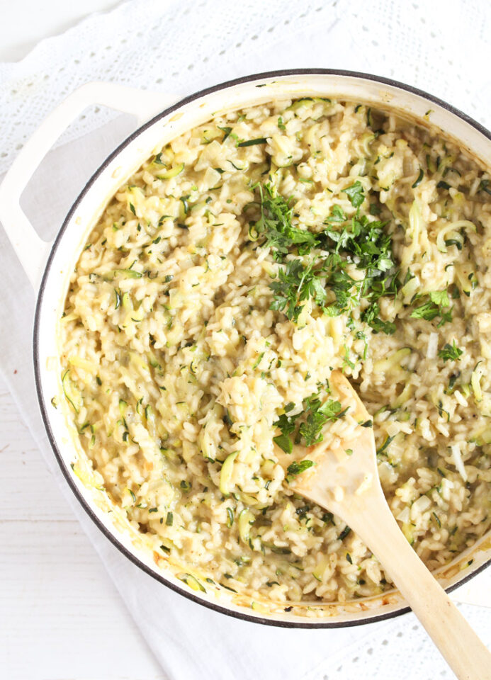 Creamy Risotto with Zucchini - Where Is My Spoon