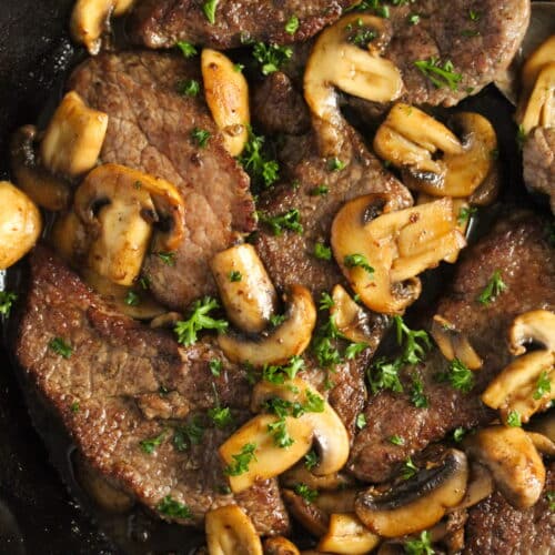 Veal Marsala Recipe with Mushrooms