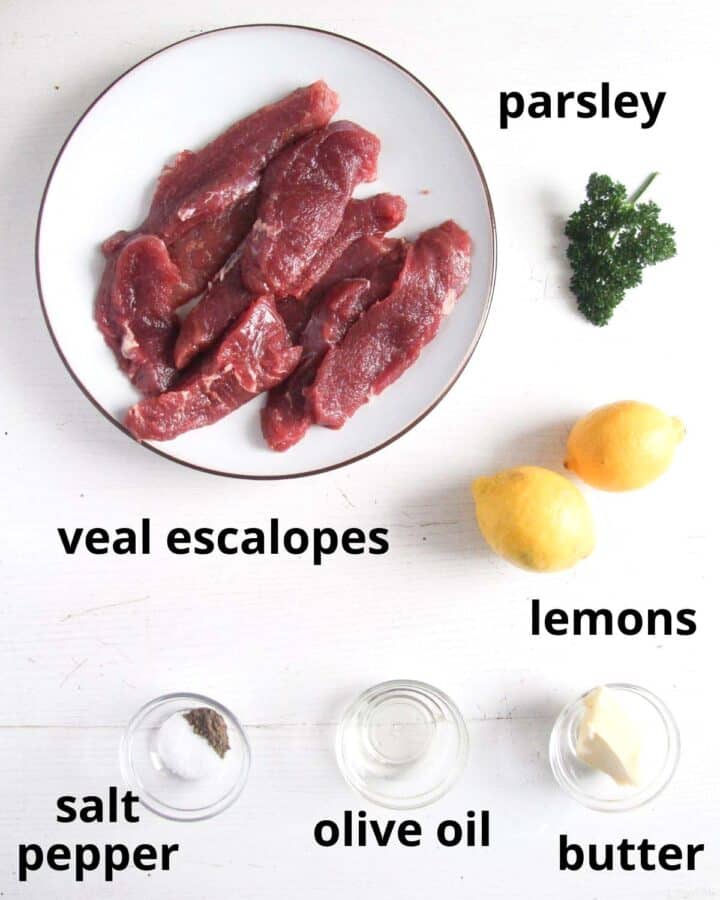 Veal Escalopes (in Lemon Sauce) Where Is My Spoon