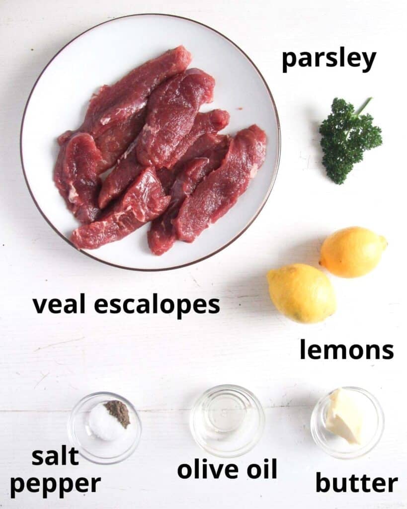 Veal Escalopes (in Lemon Sauce) Where Is My Spoon