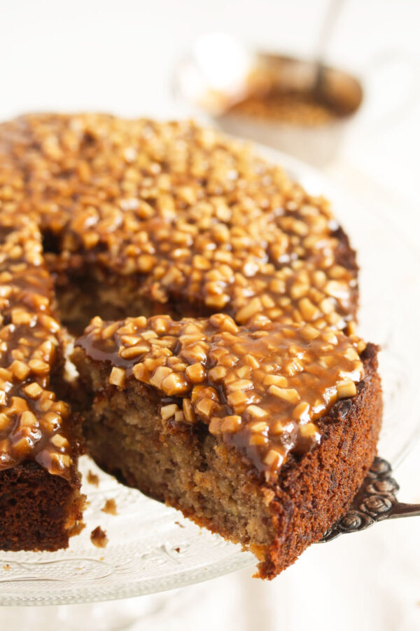 Toffee Apple Cake (with Sticky Toffee Sauce) Where Is My Spoon