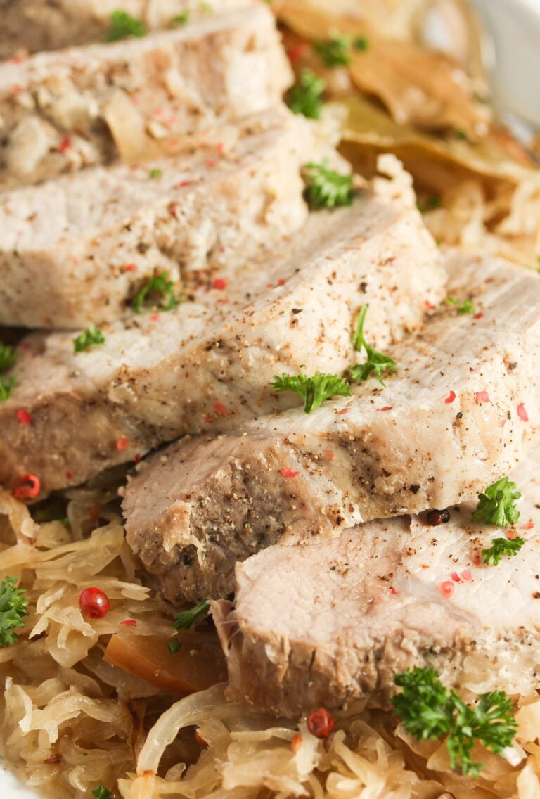 Slow Cooker Pork and Sauerkraut Where Is My Spoon