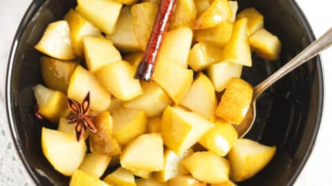 Easy Stewed Pears Recipe