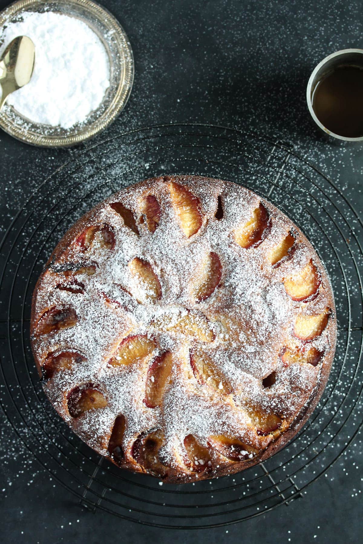 Plum Cake with Yogurt and Olive Oil - Family Spice