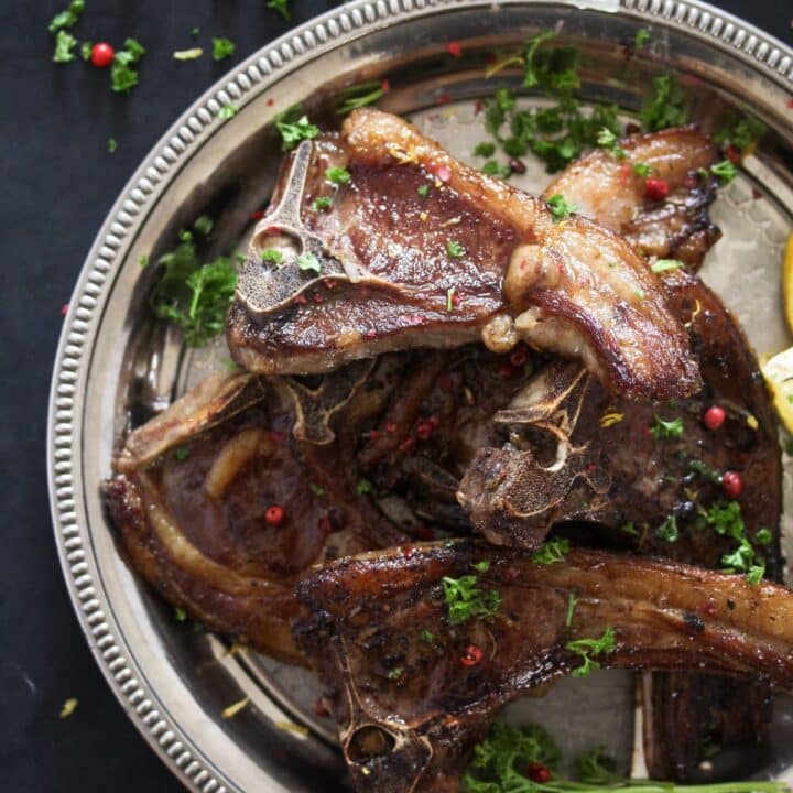 PanSeared Lamb Lollipops Where Is My Spoon