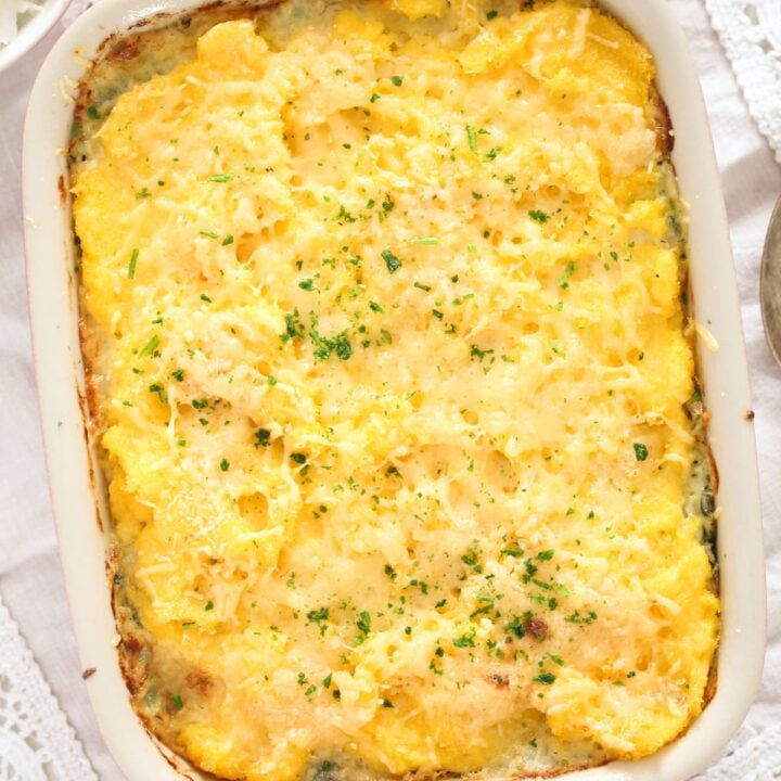 Italian Polenta and Spinach Bake (Polenta al forno) - Where Is My Spoon