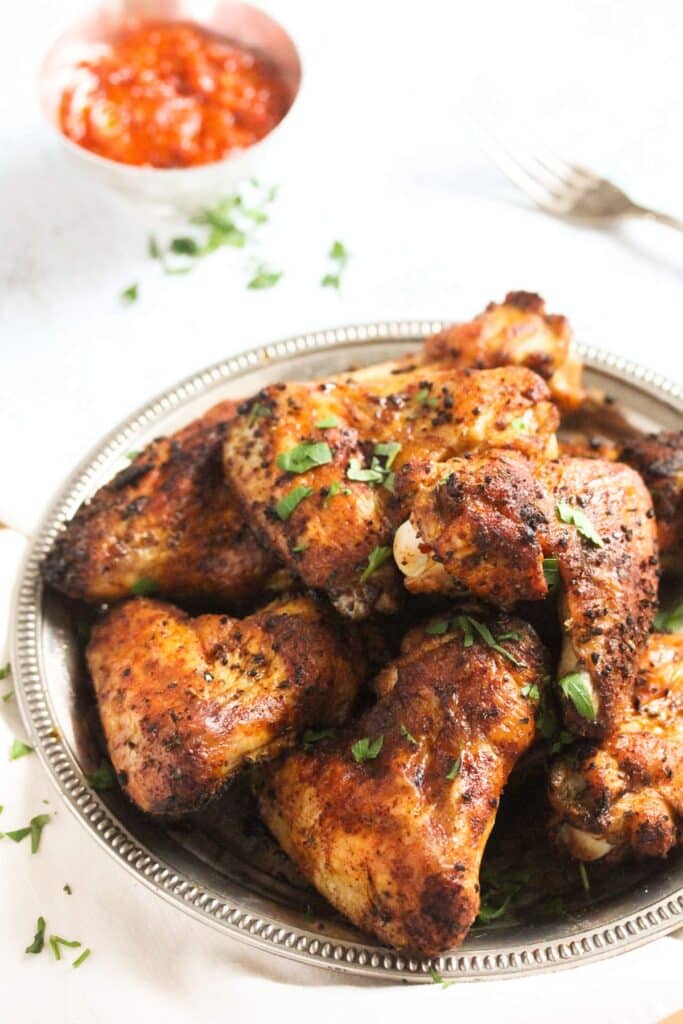 Baked Whole Chicken Wings Where Is My Spoon