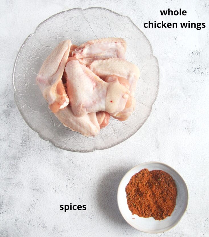 Baked Whole Chicken Wings Where Is My Spoon