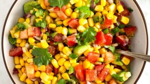 Fiesta Corn Salad – Mexican Salsa