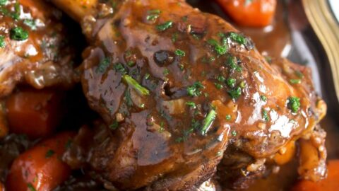 Slow Cooker Lamb Shanks - Nicky's Kitchen Sanctuary