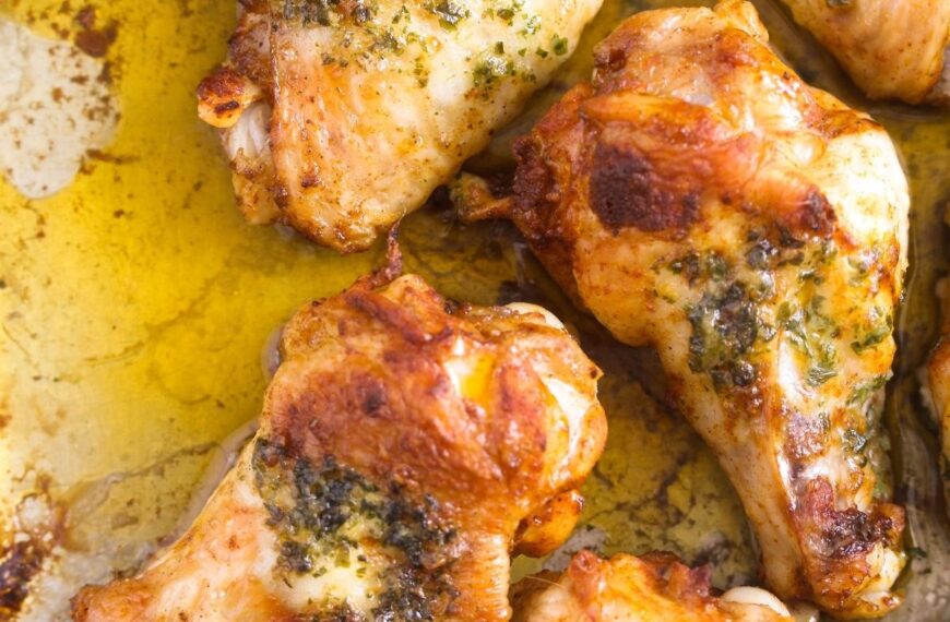 The Best Buttered Chicken Wings