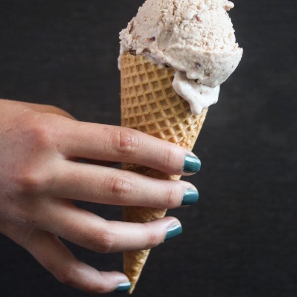 Cherry Amaretto Ice Cream (No-Churn) - Where Is My Spoon