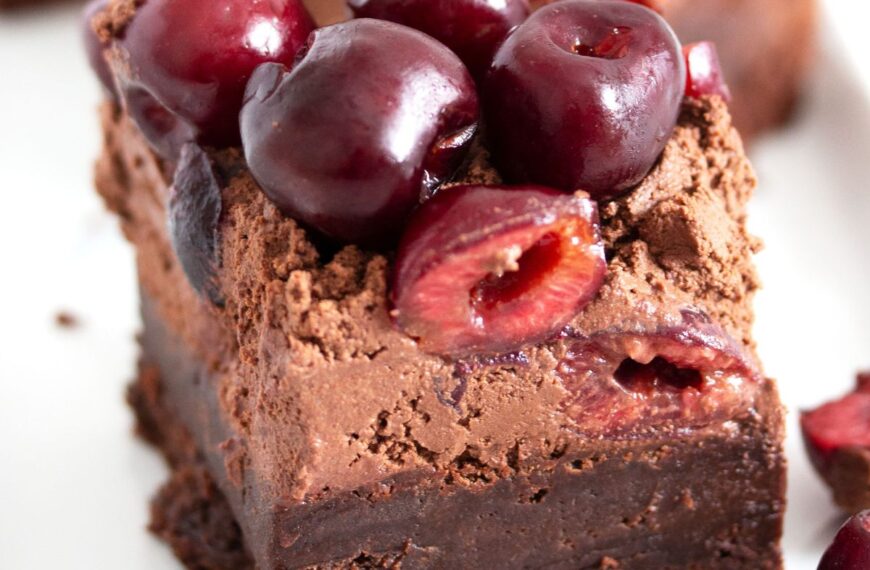 The Ultimate Cherry Brownies (with Chocolate)