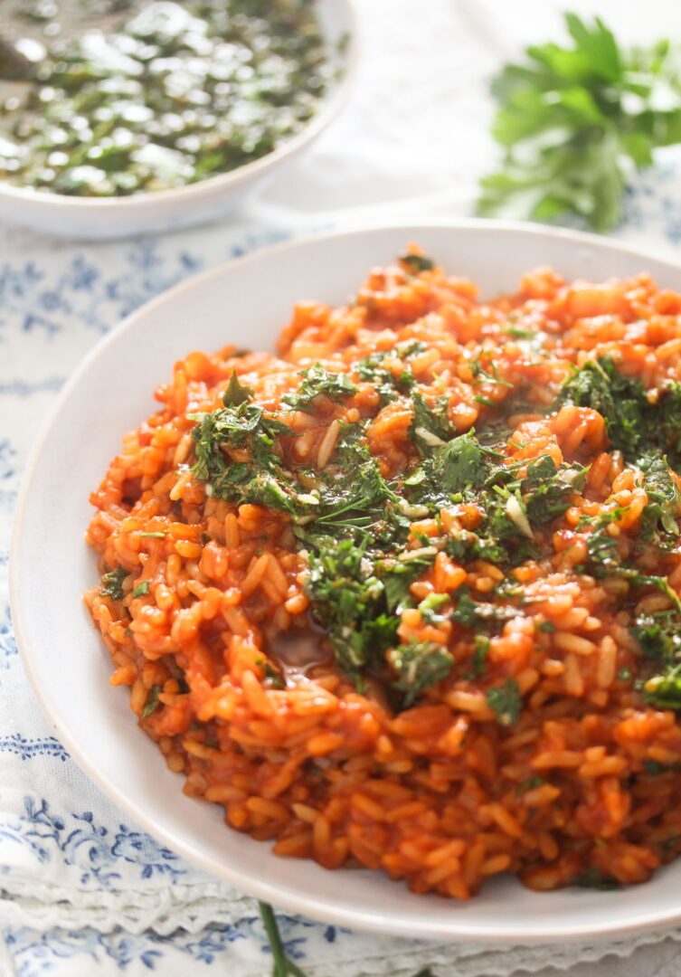 Easy Chimichurri Rice - Where Is My Spoon