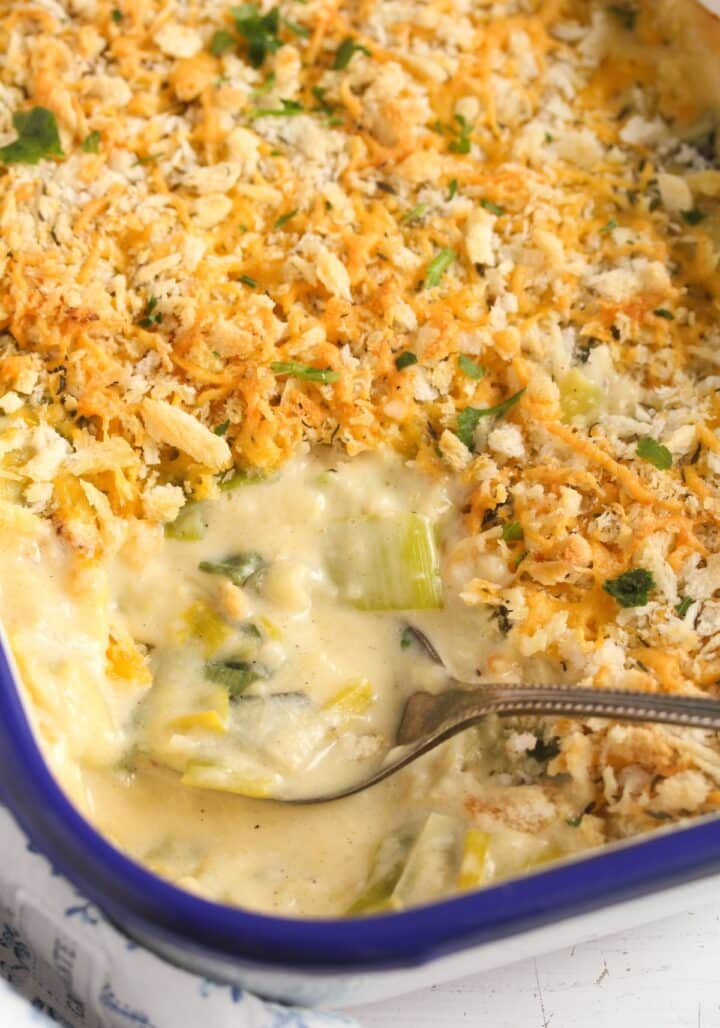 Creamy Cheesy Leeks - Where Is My Spoon