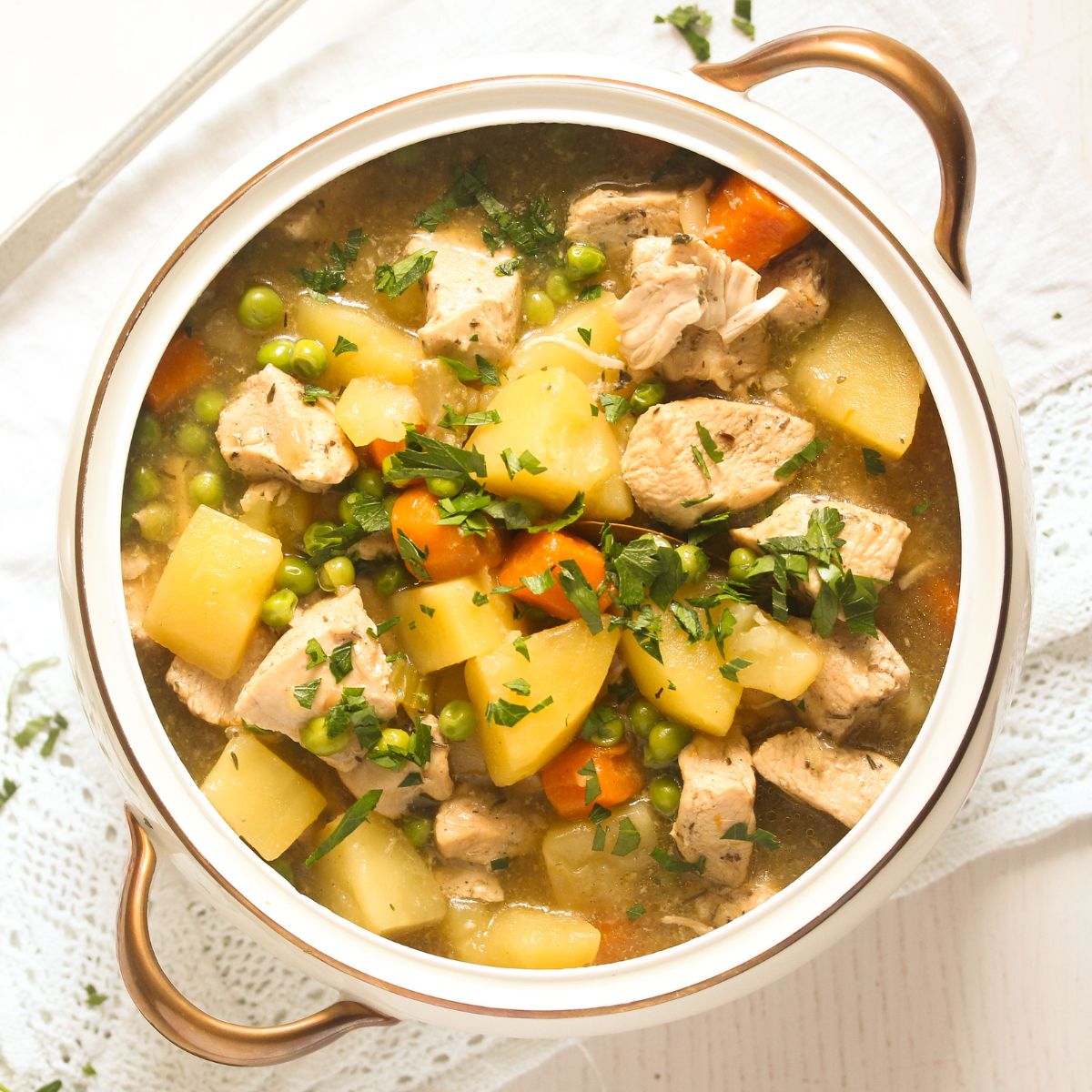 Instant pot chicken stew frozen online chicken