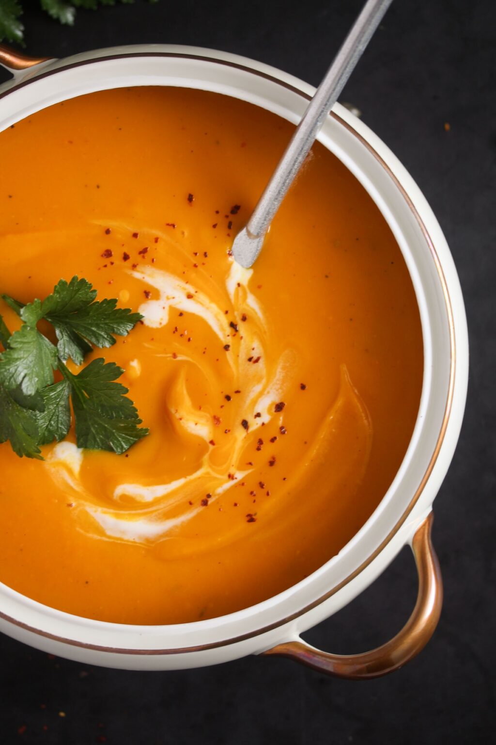 Easy Slow Cooker Pumpkin Soup - Where Is My Spoon