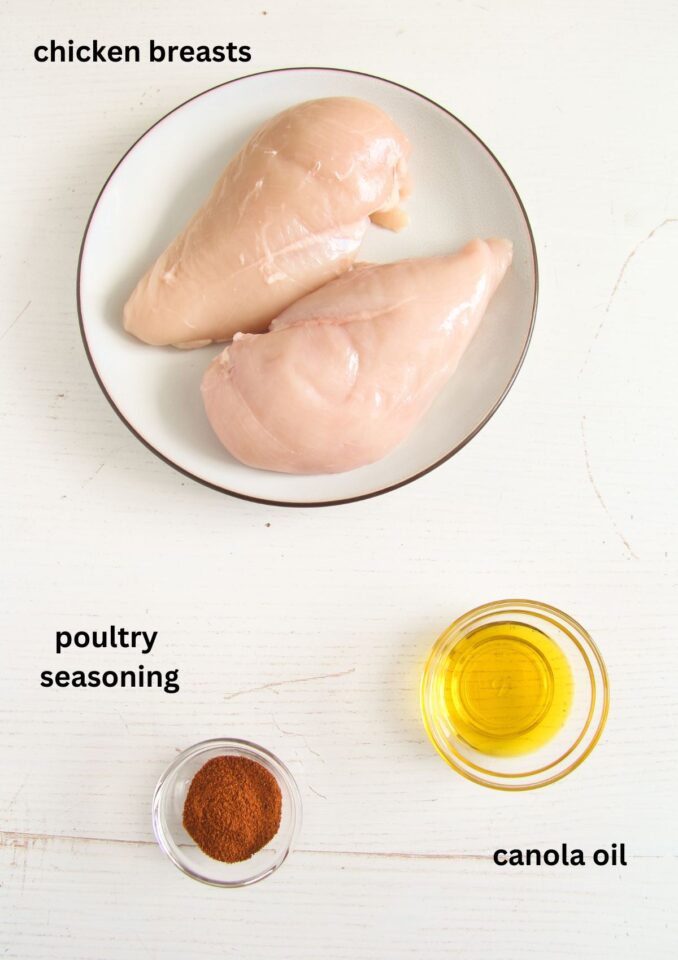 PanFried Chicken Breast (Thick and Thin Pieces)